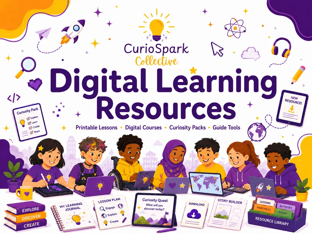 CurioSpark digital learning resources