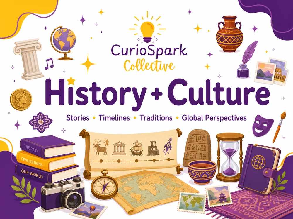 CurioSpark History + Culture resource collection
