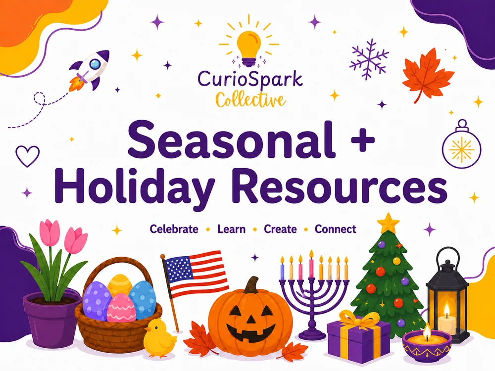 CurioSpark Seasonal + Holiday resource collection